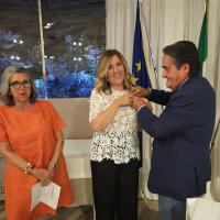 3 Consegna del distintivo a Myriam